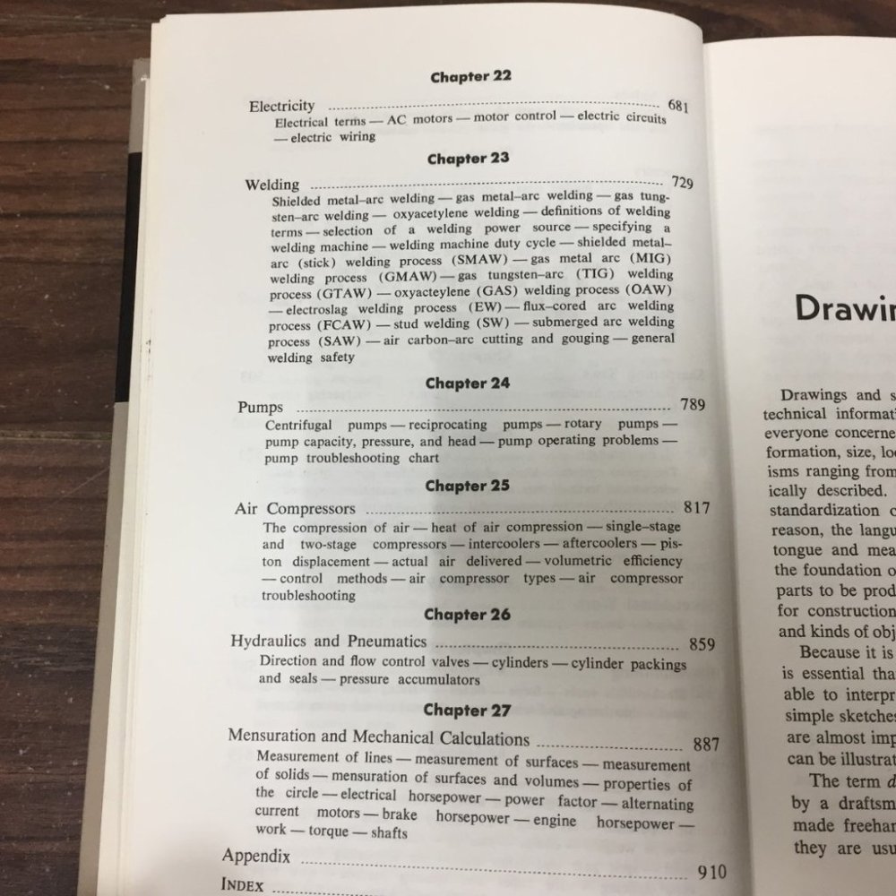 Audel Millwrights and Mechanics Guide by Carl A. Nelson 1972 2nd Ed. Hardcover - Picture 12 of 16